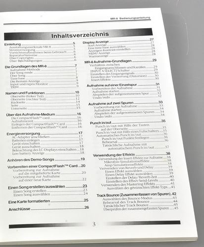 Fostex-MR-8 English and German manuals